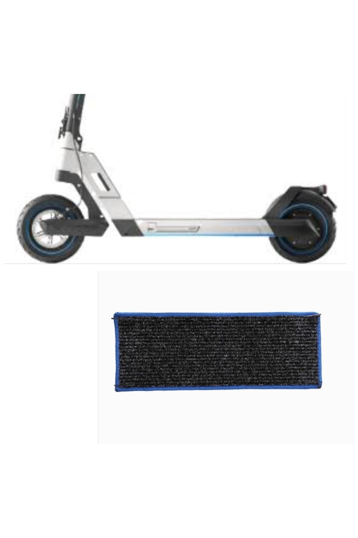 Hifree G1 Uyumlu Paspas (KORUYUCU) Elektrikli Scooter Aksesuar (SEÇENEKLİ) Hifree G1 mavi kenar düz