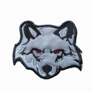 Özel Nakış Arma Kurt Wolf Figürlü Çok Amaçlı 8.5cm X 9.5cm