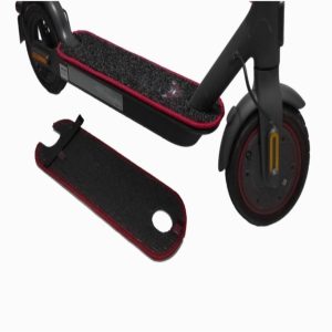 Elektrikli Scooter Aksesuar Bood Kickscooter W-h85b 350w Için Koruyucu Kaplan Baskılı Paspas Siyah