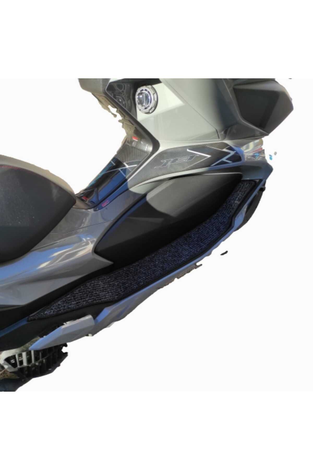 Motosiklet Aksesuar Koruyucu Paspas SYM Jet-X jetx 125cc Scooter Uyumlu Siyah - Görsel 2