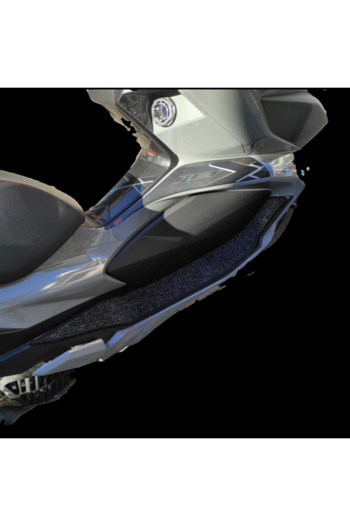 Motosiklet Aksesuar Koruyucu Paspas SYM Jet-X jetx 125cc Scooter Uyumlu Siyah - Görsel 4