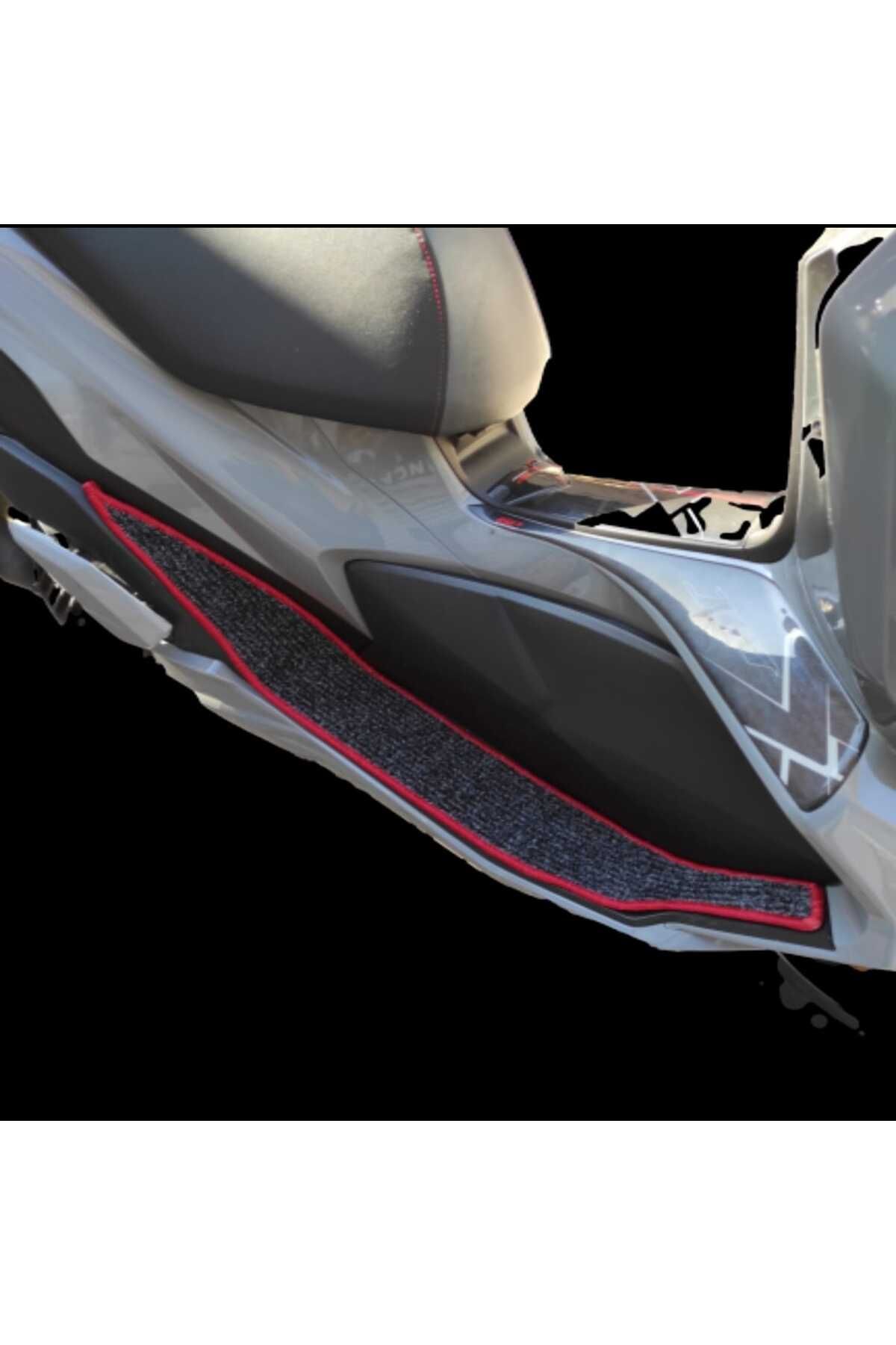 Motosiklet Aksesuar Koruyucu Paspas SYM Jet-X jetx 125cc Scooter Uyumlu Kırmızı - Görsel 4