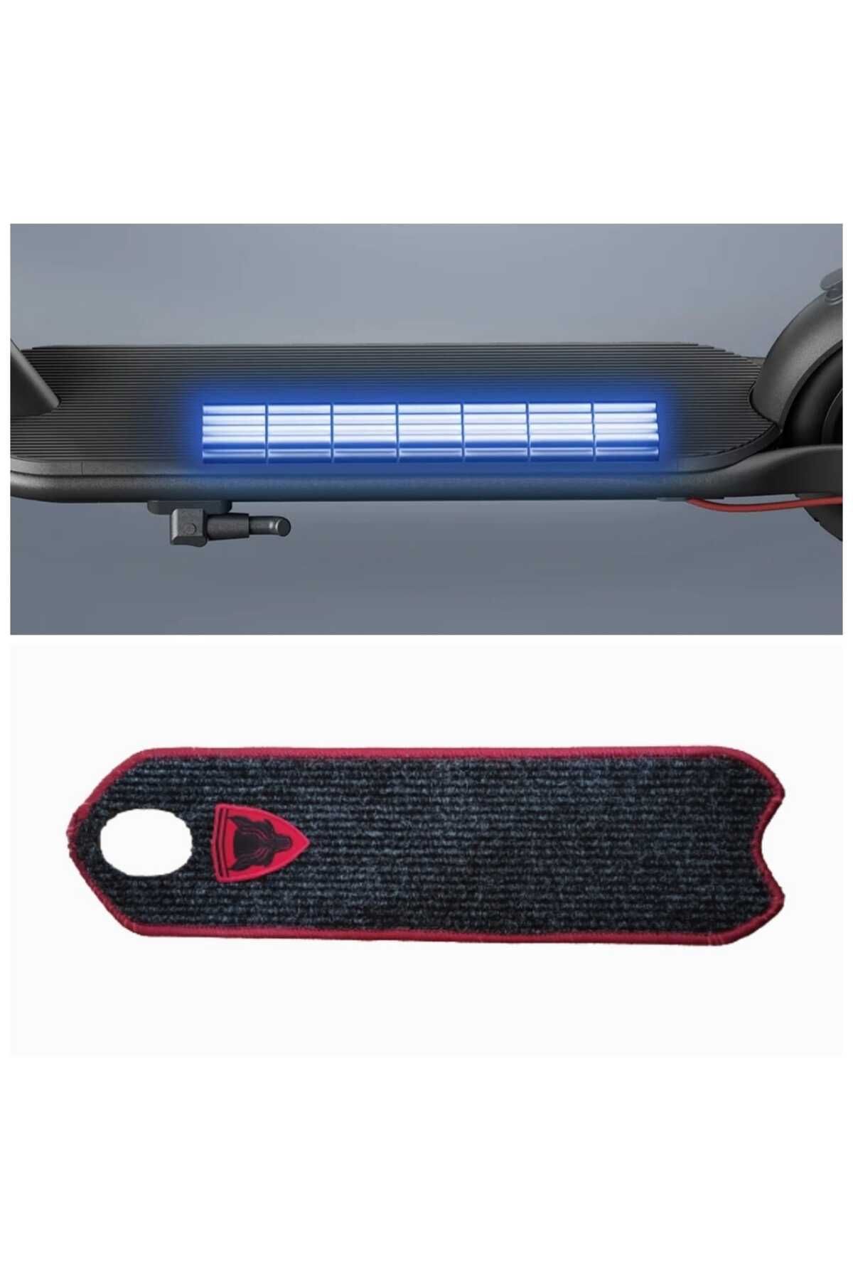 Elektrikli Scooter Koruyucu Paspas Mi Pro 4 Lite 300w , Mi Pro 4 2nd Gen 1000w , Mi 4 600w Uyumlu Kırmızı Kurt Armalı - Görsel 2