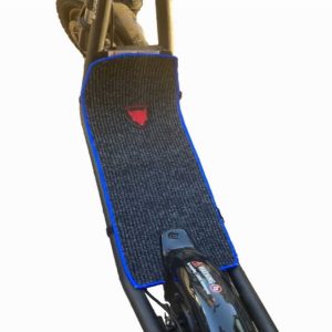 Elektrikli Scooter Aksesuar Koruyucu Paspas Alba S Pro 2 Alba S Pro Uyumlu Kırmızı Kurt Armalı