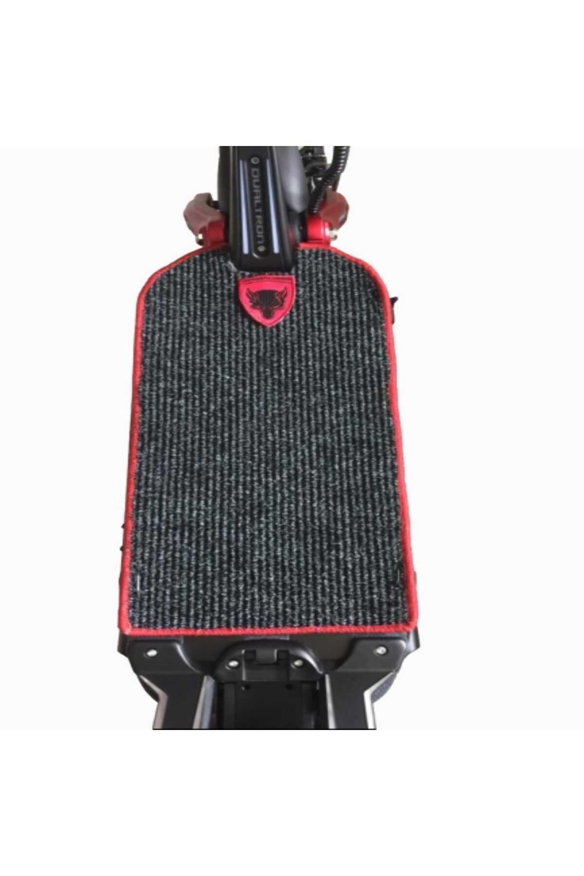 Elektrikl Scooter Aksesuar Koruyucu Paspas Dualtron Victor Luxury Plus Uyumlu Kırmızı Kurt Nakış Amblem Armalı