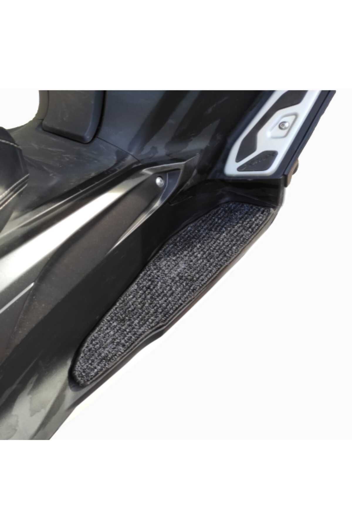 Motosiklet Aksesuar Koruyucu Paspas Cmax 155 C Max 155 Uyumlu Siyah Kenar Overloklu
