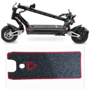 Elektrikli Scooter Aksesuar Koruyucu Paspas Onvo RX-4 rx4 rx-4 Uyumlu Kırmızı Kurt Nakış Armalı