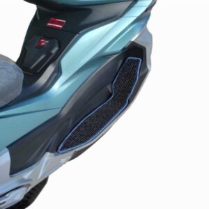 Motosiklet Aksesuar Koruyucu Paspas Kuba Chia 125cc Uyumlu Gri Kenar Overloklu