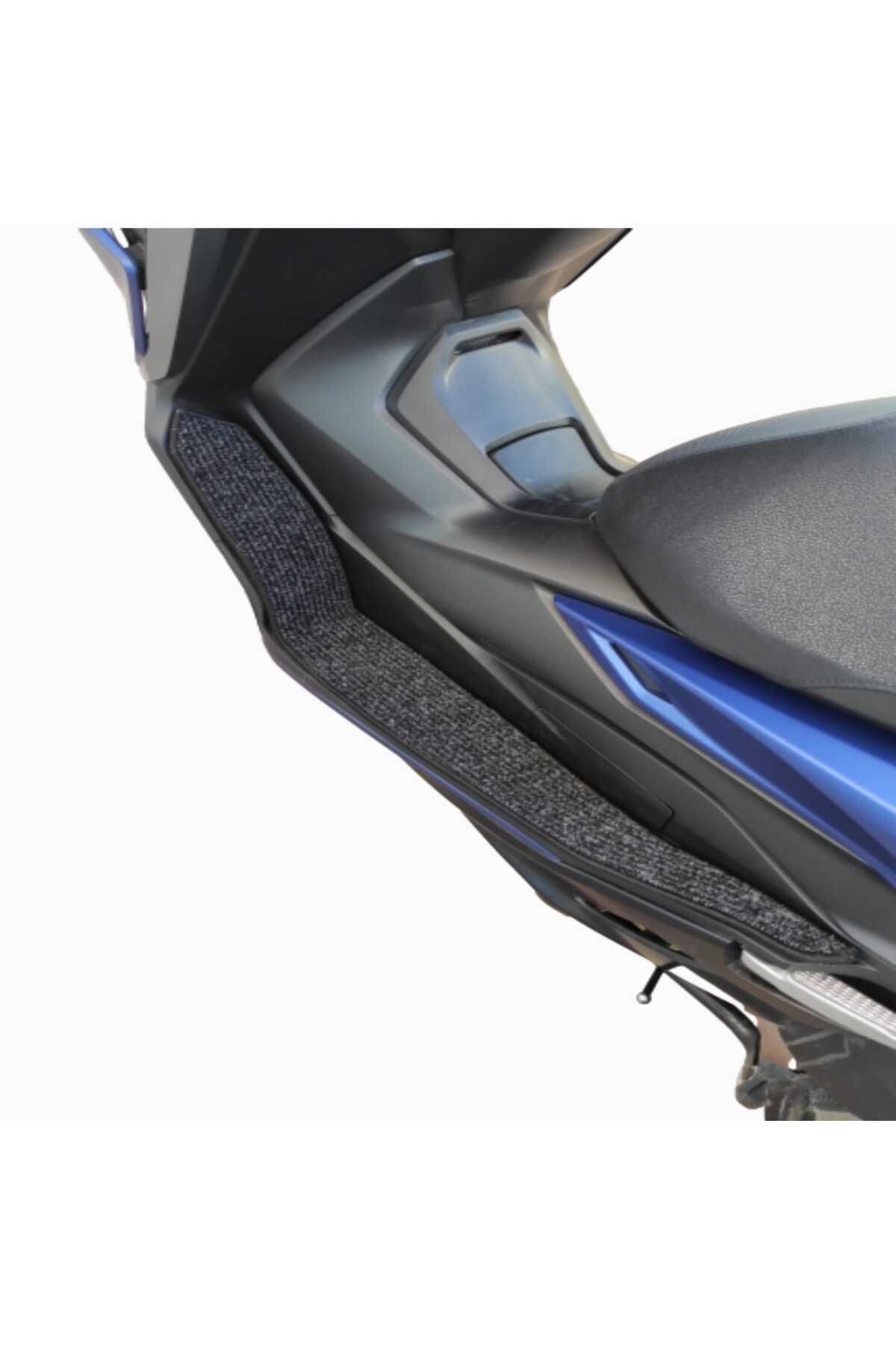 Motosiklet Aksesuar Koruyucu Paspas Kuba Chia 125cc Uyumlu Siyah Kenar Overloklu