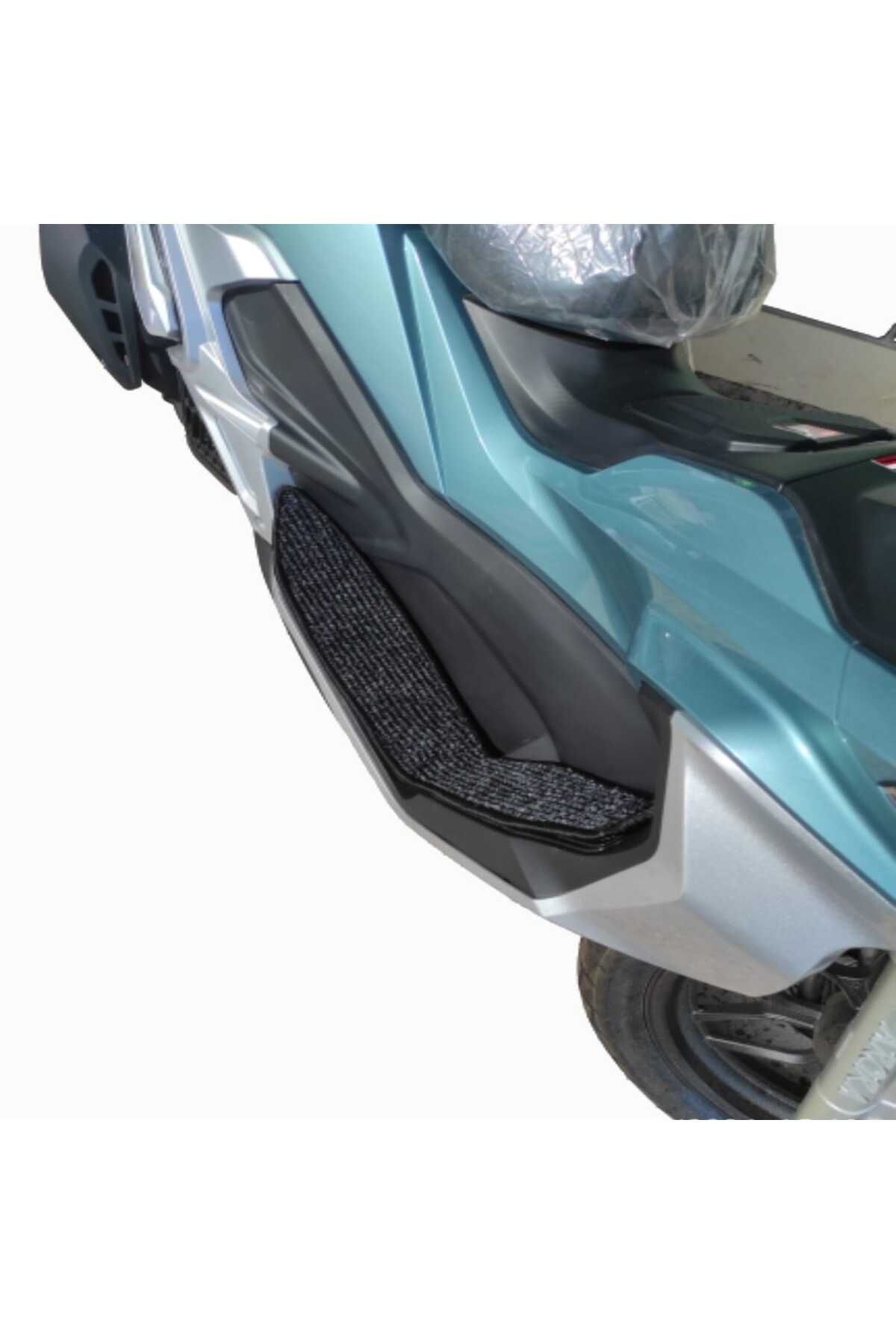 Motosiklet Aksesuar Koruyucu Paspas Kuba Chia 125cc Uyumlu Siyah Kenar Overloklu - Görsel 2