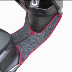 Motosiklet Aksesuar Koruyucu Paspas Nanok Nanoc Emira 50cc 125cc wb50QT-13B uyumlu Kirmizi kenar iplik