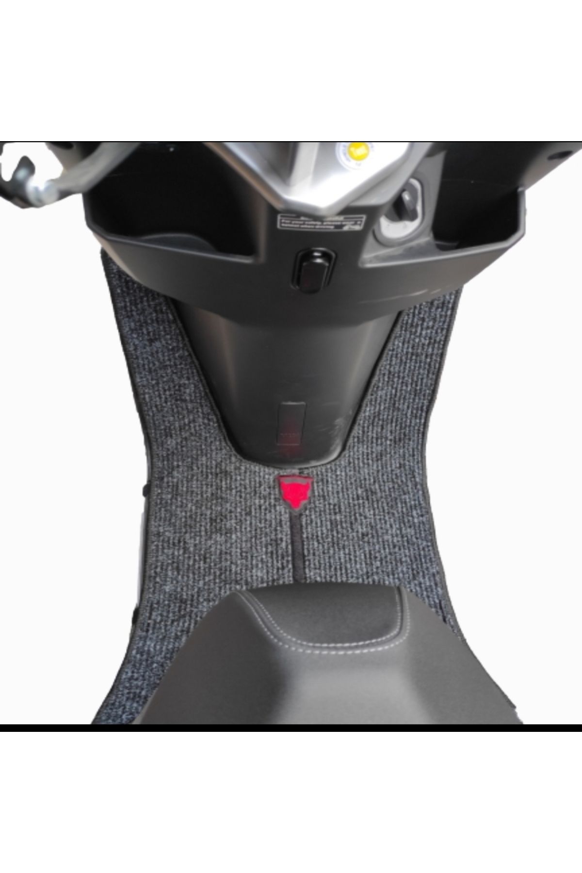 Motosiklet Aksesuar Koruyucu Paspas Nanok Nanoc Emira 50cc 125cc wb50QT-13B uyumlu Siyah kenar iplik